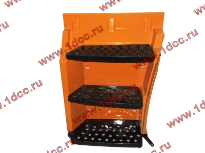 Подножка со ступеньками в сборе левая SH желтая SHAANXI / Shacman (ШАНКСИ / Шакман) 81.61510.0225 фото 1 Дзержинск