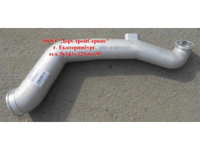 Патрубок интеркулера дюралевый Н А7 HOWO A7 VG1095110101 фото 1 Дзержинск