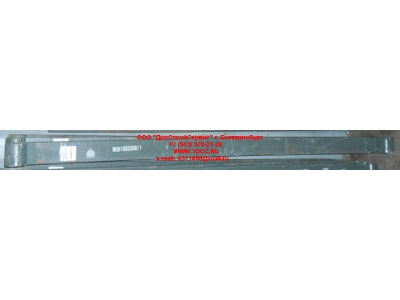 Лист 6х4 №01 передней рессоры усиленный 16мм HOWO (ХОВО) WG910052002/1 фото 1 Дзержинск