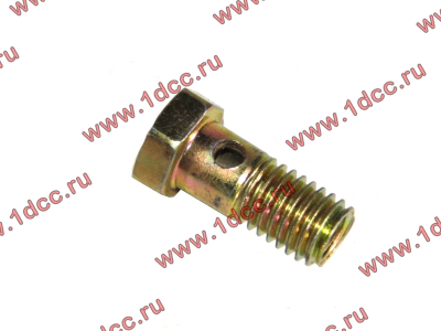 Болт пустотелый М10х1,5 (штуцер топливный) H HOWO (ХОВО)  фото 1 Дзержинск