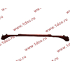 Бампер A7 красный нижний металлический узкий HOWO A7 WG1664240006 фото 2 Дзержинск
